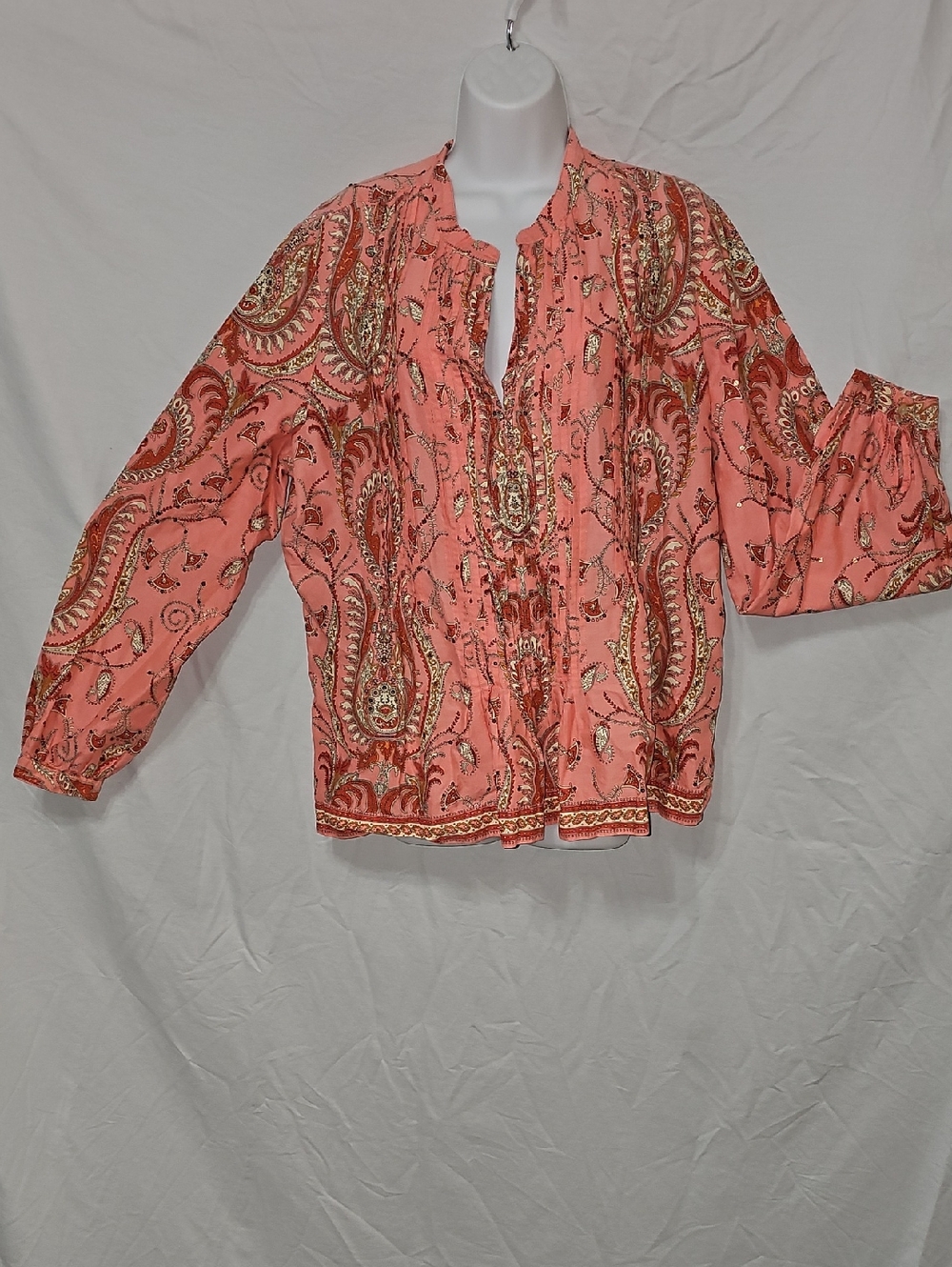 Talbots Cotton Tunic Top